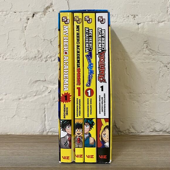My Hero Academia Starter Pack w/ Poster 4 Graphic Novels Comics Great Condition - Picture 2 of 16